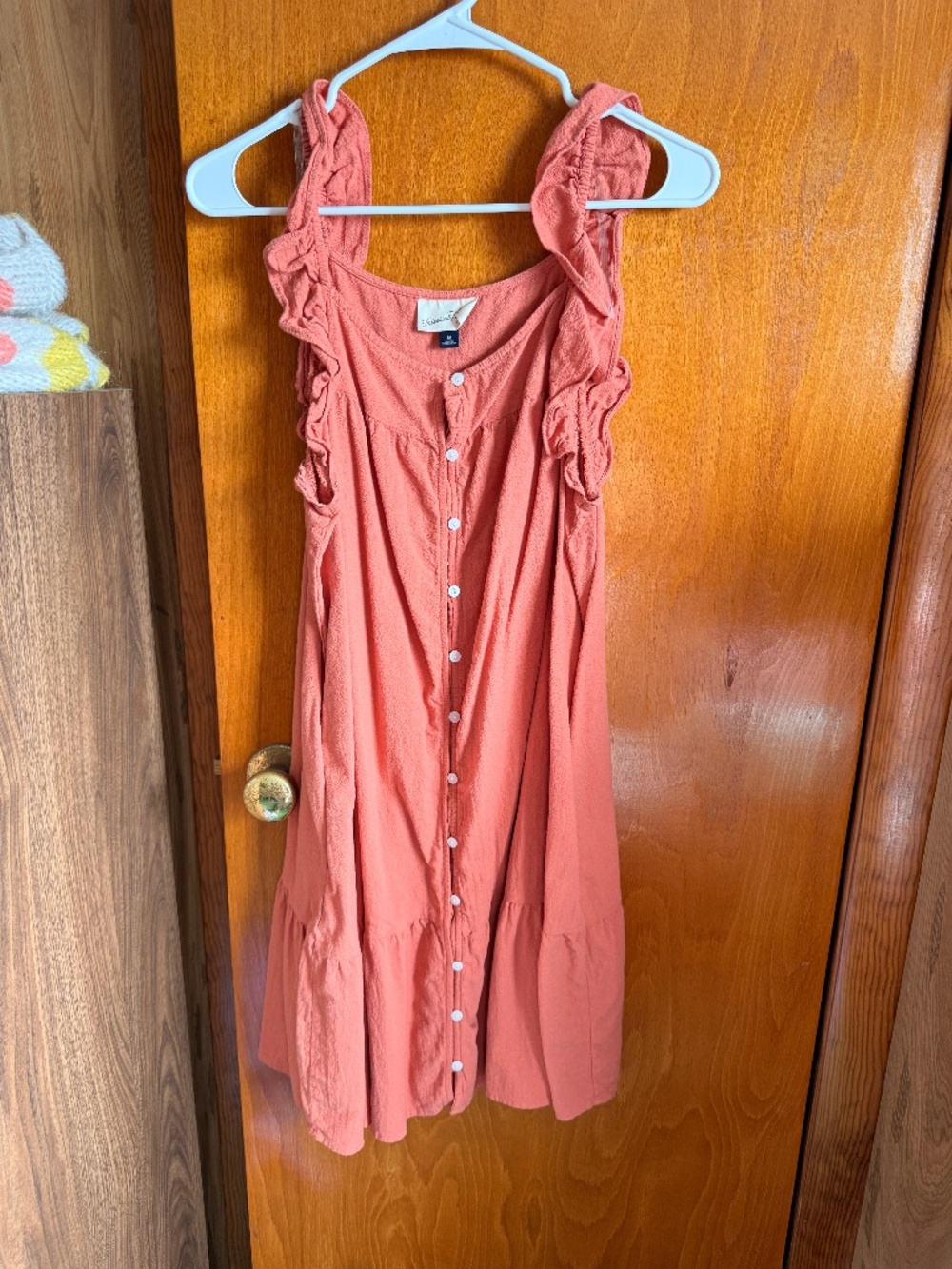 Universal Thread button front mini dress